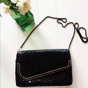 Black evening purse